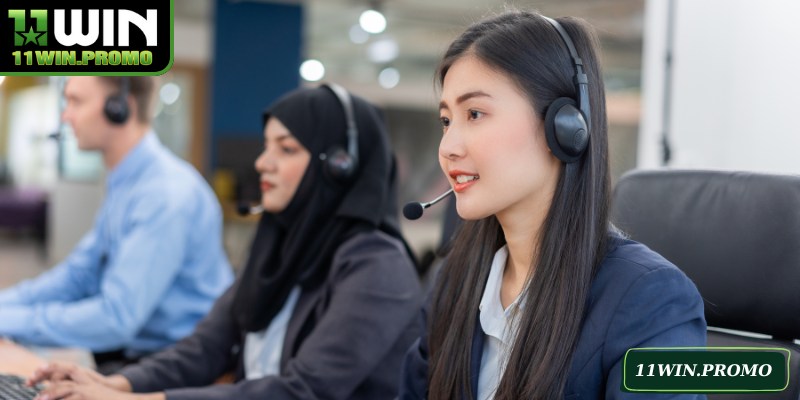 Hệ thống kênh liên lạc đa dạng giúp CSKH 11WIN đáp ứng nhu cầu kịp thời